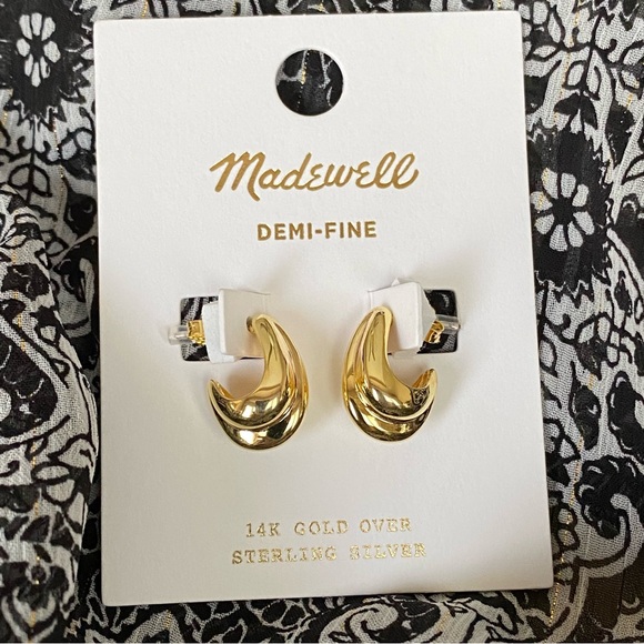 Madewell Jewelry - NWT Madewell Demi Fine Statement Stud Earrings